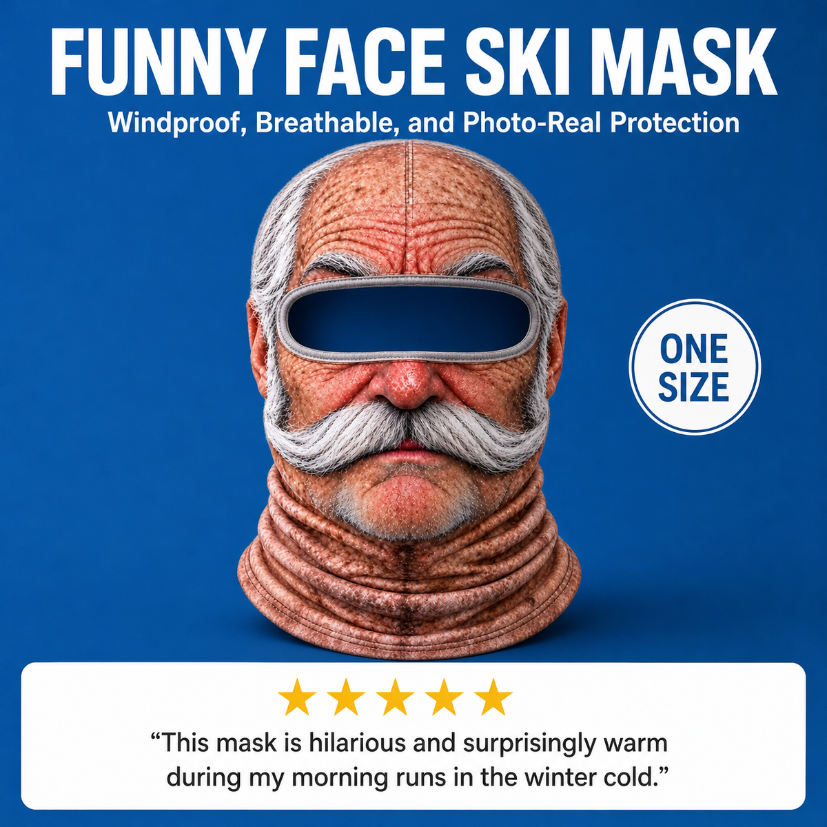 Funny Face Ski Mask